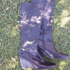 Leather Franco Sarto Boots